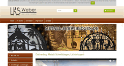 Desktop Screenshot of metall-schwibbogen.de